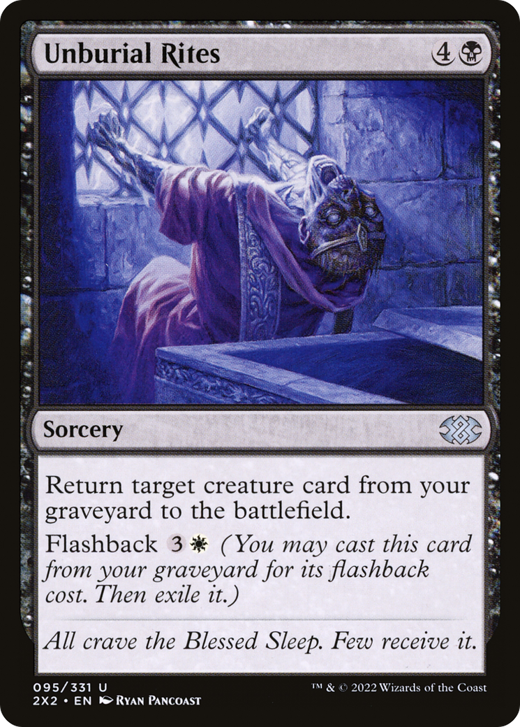 Unburial Rites (2X2-095) - Double Masters 2022-1