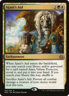 Ajani's Aid [Aether Revolt]-1