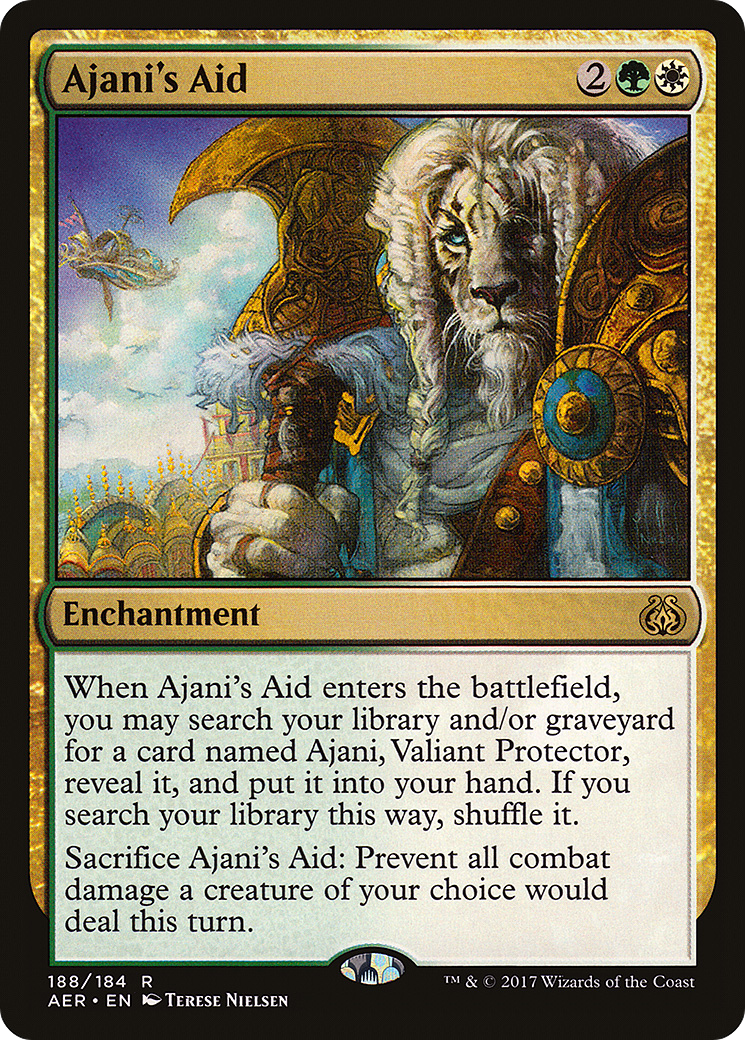 Ajani's Aid [Aether Revolt]-1