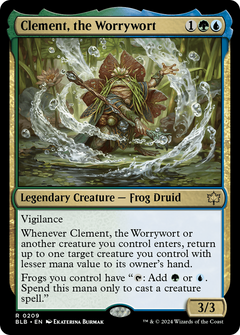 Clement, the Worrywort [Bloomburrow]-1