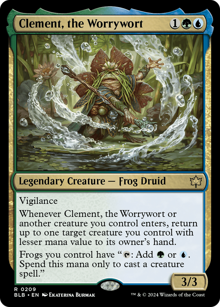 Clement, the Worrywort [Bloomburrow]-1
