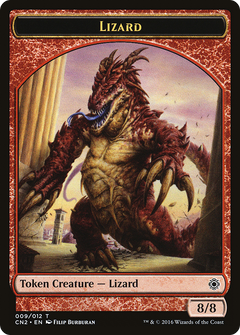 Lizard Token [Conspiracy: Take the Crown Tokens]-1