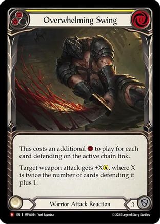Overwhelming Swing (MPW024) - Mastery Pack Warrior-1