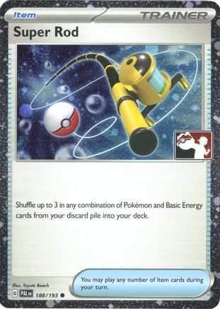 Super Rod 188/193  - Holofoil Prize Pack Series Cards - Common-1