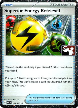 Superior Energy Retrieval 189/193  - Holofoil Prize Pack Series Cards - Uncommon-1