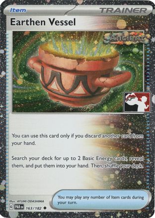 Earthen Vessel 163/182  - Holofoil Prize Pack Series Cards - Uncommon-1