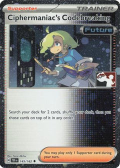 Ciphermaniac's Codebreaking 145/162  - Holofoil Prize Pack Series Cards - Uncommon-1