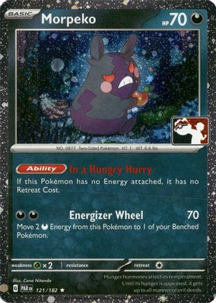 Morpeko 121/182  - Holofoil Prize Pack Series Cards - Rare-1