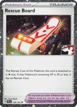 Rescue Board 159/162  - Holofoil Prize Pack Series Cards - Uncommon-1