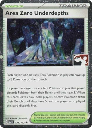 Area Zero Underdepths 131/142  - Holofoil Prize Pack Series Cards - Uncommon-1