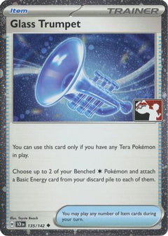 Glass Trumpet 135/142  - Holofoil Prize Pack Series Cards - Uncommon-1