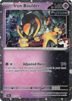 Iron Boulder 071/142  - Holofoil Prize Pack Series Cards - Rare-1