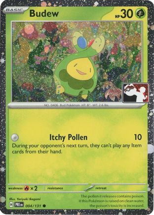 Budew 004/131  - Holofoil Prize Pack Series Cards - Common-1