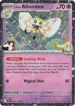 Lillie's Ribombee 067/159  - Holofoil Prize Pack Series Cards - Rare-1