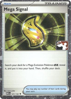 Mega Signal 121/132  - Holofoil Prize Pack Series Cards - Uncommon-1