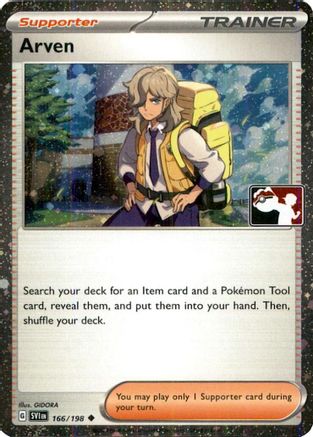 Arven 166/198  - Holofoil Prize Pack Series Cards - Uncommon-1
