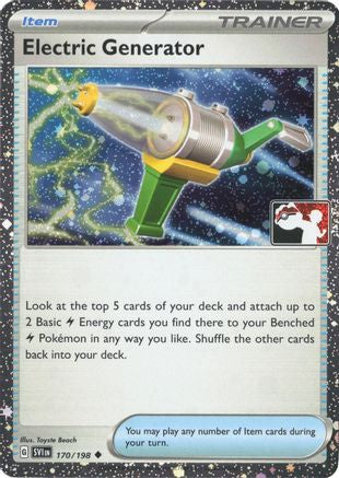 Electric Generator 170/198  - Holofoil Prize Pack Series Cards - Uncommon-1