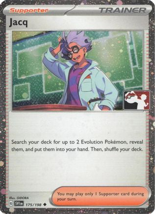 Jacq 175/198  - Holofoil Prize Pack Series Cards - Uncommon-1