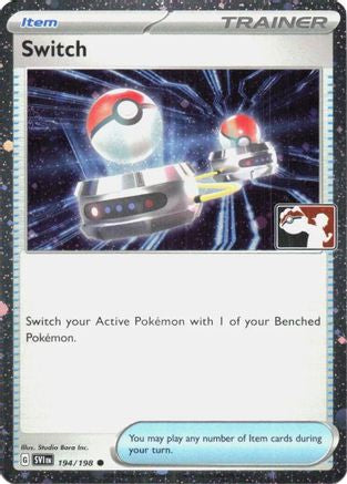 Switch 194/198  - Holofoil Prize Pack Series Cards - Common-1