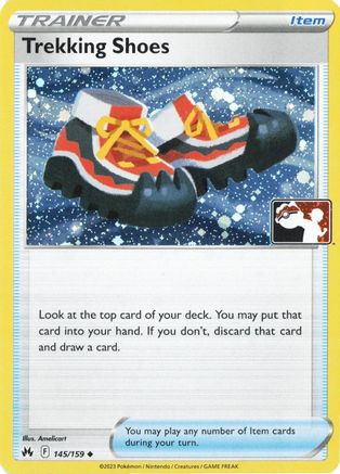 Trekking Shoes 145/159  - Holofoil Prize Pack Series Cards - Uncommon-1
