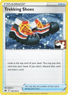 Trekking Shoes 145/159  - Holofoil Prize Pack Series Cards - Uncommon-1