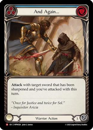 And Again... (MPW028) - Mastery Pack Warrior-1