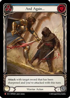 And Again... (Extended Art) (MPW028) - Mastery Pack Warrior Rainbow Foil-1
