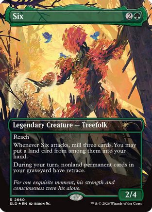 Six (SLD-2660) - Secret Lair Drop Series Foil-1
