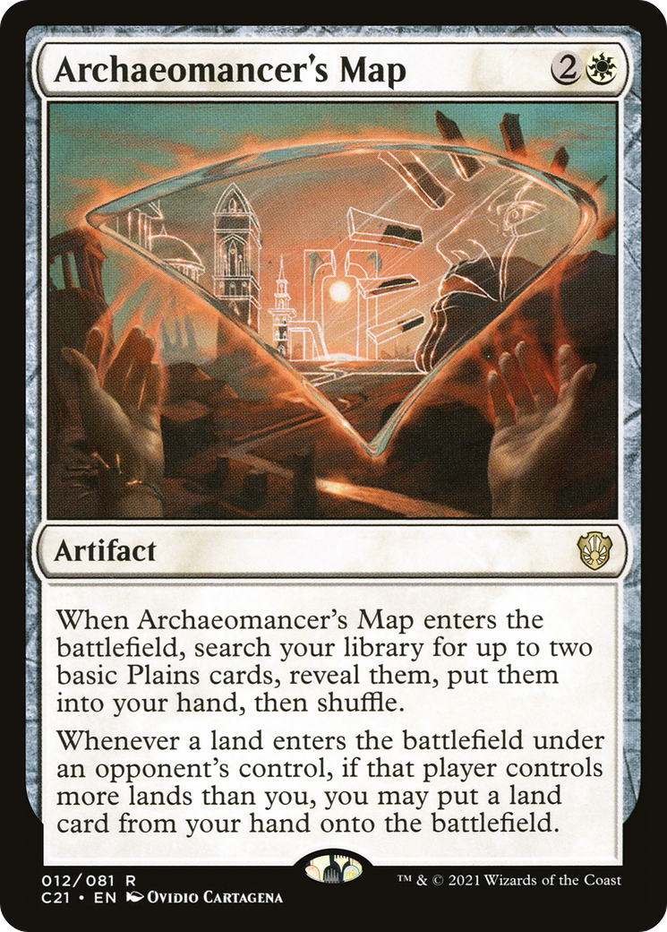 Archaeomancer's Map [Commander 2021]-1