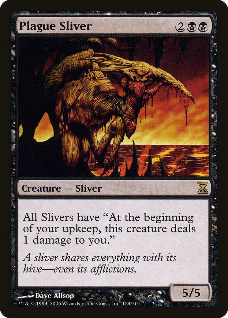 Plague Sliver [Time Spiral]-1