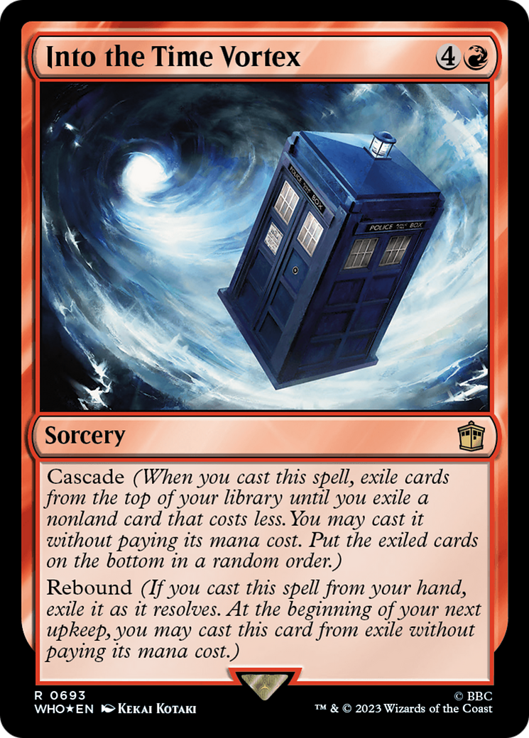 Into the Time Vortex (Surge Foil) [Doctor Who]-1