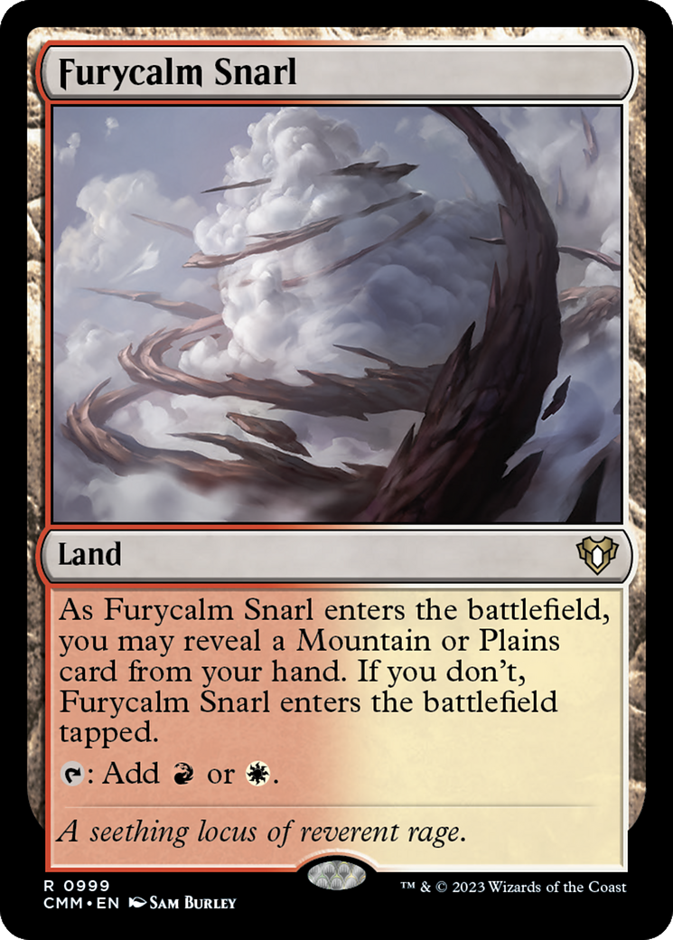 Furycalm Snarl [Commander Masters]-1