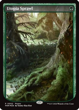 Utopia Sprawl (MFP-002) - MagicFest Cards Foil-1