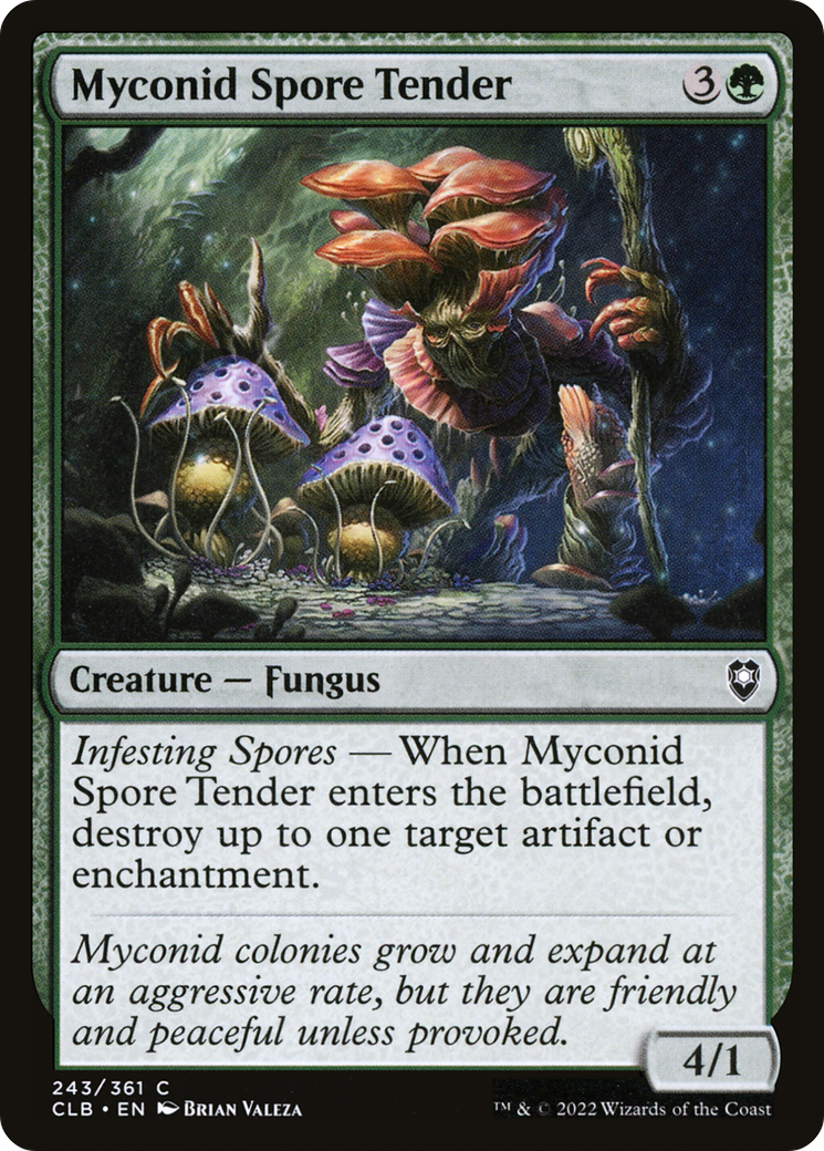 Myconid Spore Tender [Commander Legends: Battle for Baldur's Gate]-1