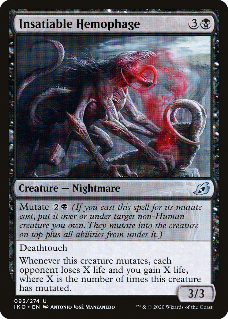 Insatiable Hemophage [Ikoria: Lair of Behemoths]-1