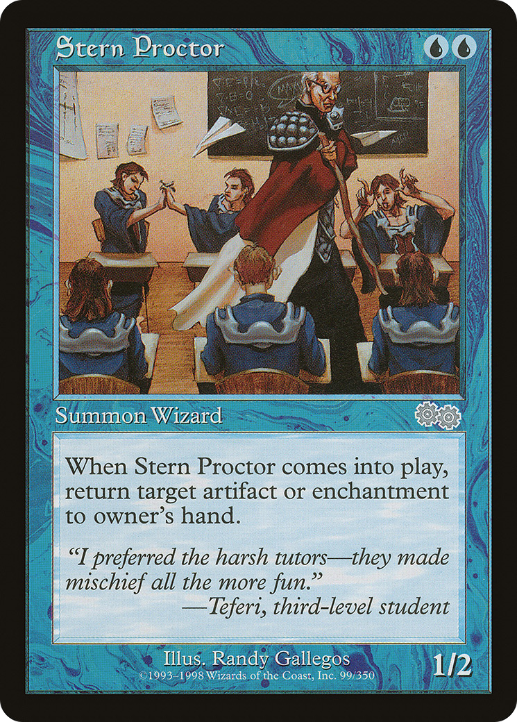 Stern Proctor [Urza's Saga]-1