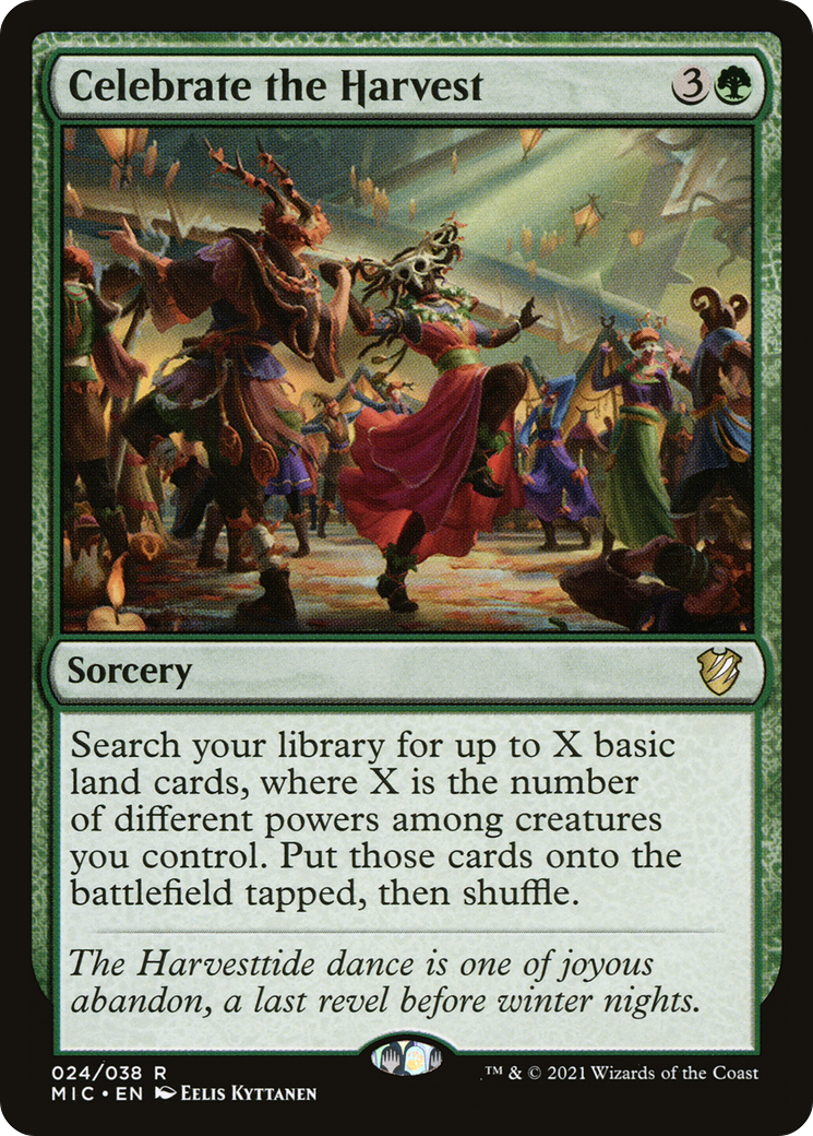 Celebrate the Harvest [Innistrad: Midnight Hunt Commander]-1