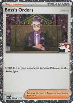 Boss's Orders [Corbeau] 183/217  - Holofoil Prize Pack Series Cards - Uncommon-1