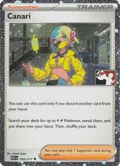 Canari 185/217  - Holofoil Prize Pack Series Cards - Uncommon-1