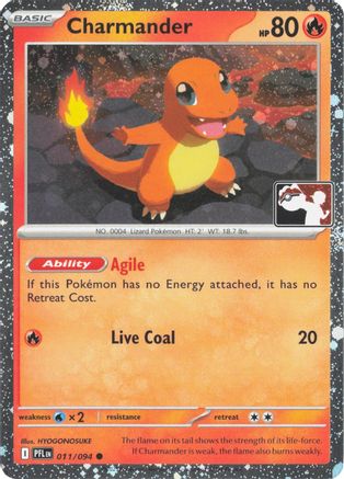 Charmander 011/094  - Holofoil Prize Pack Series Cards - Common-1