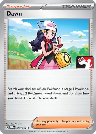 Dawn 087/094  Prize Pack Series Cards - Uncommon-1
