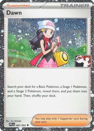 Dawn 087/094  - Holofoil Prize Pack Series Cards - Uncommon-1