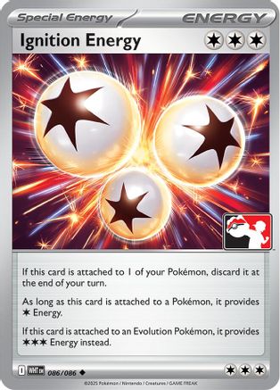 Ignition Energy 086/086  - Holofoil Prize Pack Series Cards - Uncommon-1