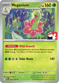 Meganium 010/132  Prize Pack Series Cards - Rare-1
