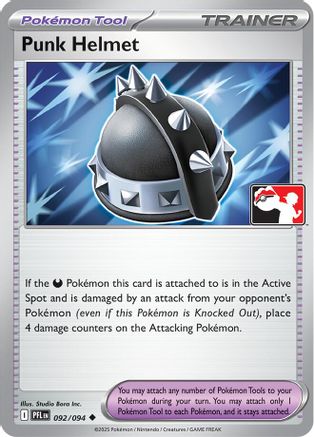 Punk Helmet 092/094  Prize Pack Series Cards - Uncommon-1