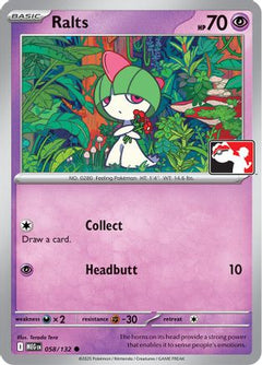 Ralts 058/132  Prize Pack Series Cards - Common-1