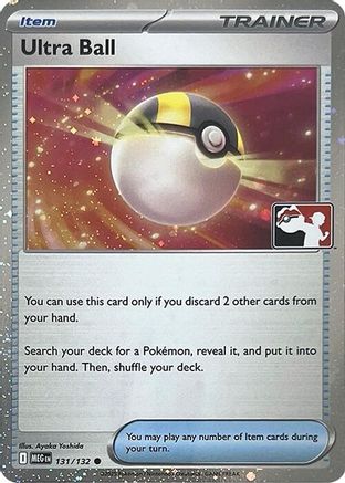 Ultra Ball 131/132  - Holofoil Prize Pack Series Cards - Common-1