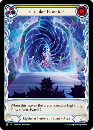 Circular Flowtide (Extended Art) (OMN033) - Omens of the Third Age Cold Foil-1