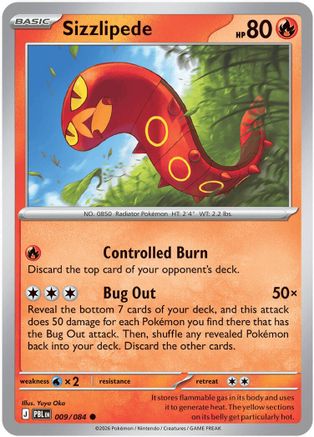 Sizzlipede 009  ME05 Pitch Black - Common-1