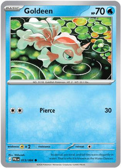 Goldeen 013/084  - Reverse Holofoil ME05 Pitch Black - Common-1
